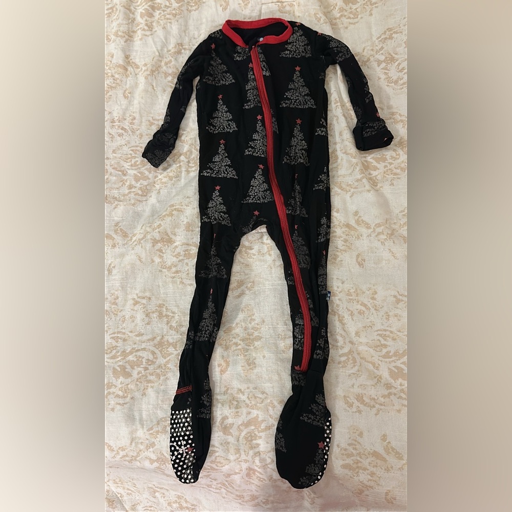 Kickee Pants Midnight Foil Footie
